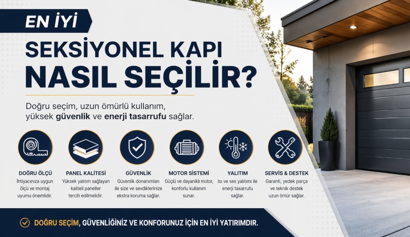 En İyi Seksiyonel Kapı Nasıl Seçilir?