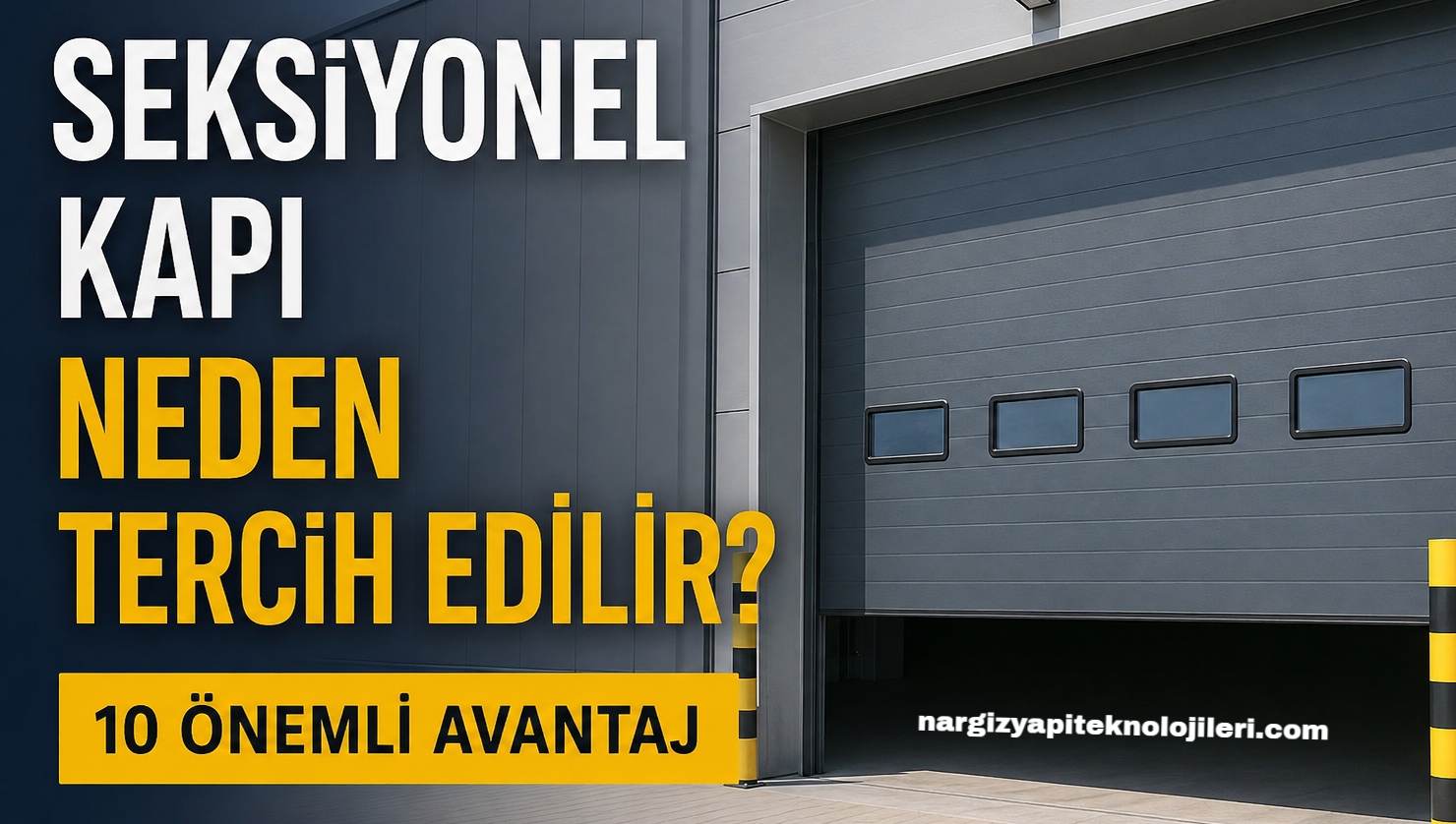 Seksiyonel Kapı Neden Tercih Edilir? 10 Önemli Avantaj