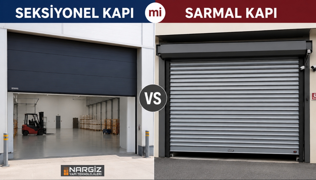 Seksiyonel Kapı mı Sarmal Kapı mı? Hangisi Daha Avantajlı?