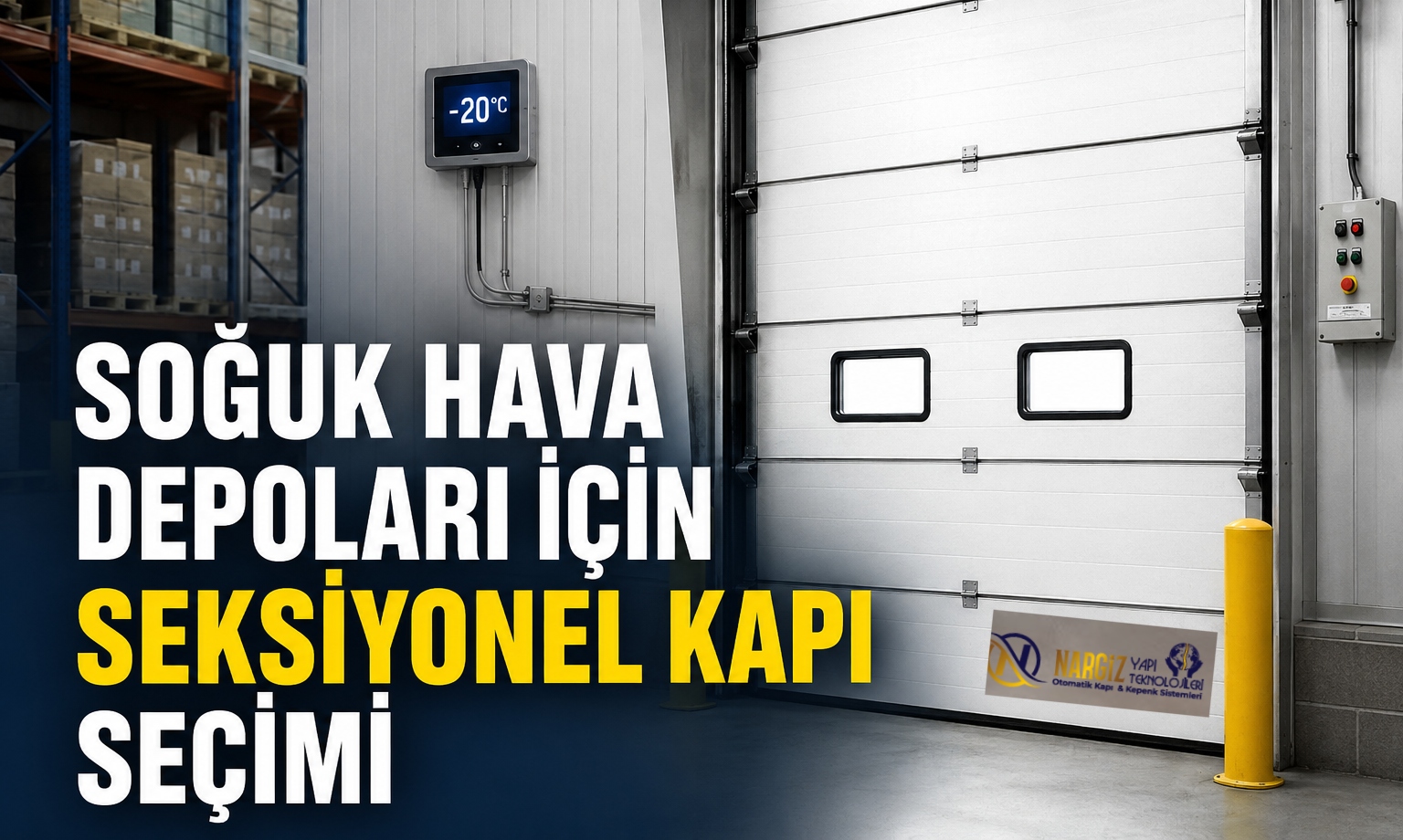 Soğuk Hava Depoları İçin Seksiyonel Kapı Seçimi